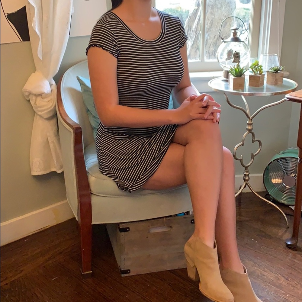 Forever 21 Striped Swing Dress